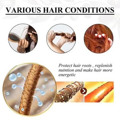 Sérum Brillance Absolue – Huile d’Argan du Maroc & Effet Anti-Frizz