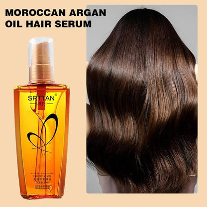 Sérum Brillance Absolue – Huile d’Argan du Maroc & Effet Anti-Frizz