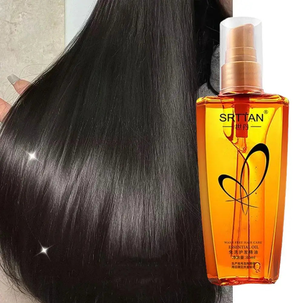 Sérum Brillance Absolue – Huile d’Argan du Maroc & Effet Anti-Frizz